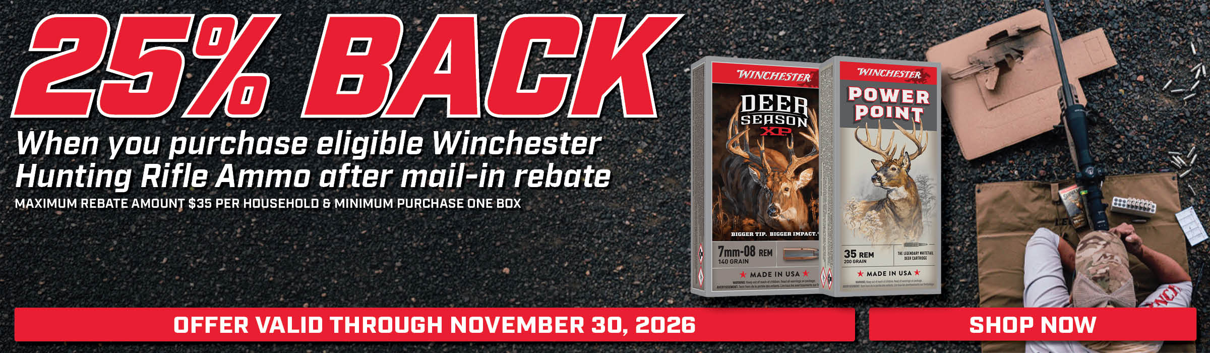 Winchester Hunting Rifle Ammo